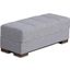 Armada Upholstered Ottoman with Storage In Gray