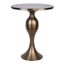 Ashland 24 Inch Metal Accent Table In Bronze