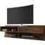 Astor 70.86 Modern Floating Entertainment Center 1.0 With Media Shelves In Rustic Brown