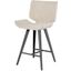Astra Shell Fabric Counter Stool