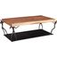 Atlas Coffee Table In Brown And Black