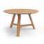 Aubrey Round Wood Coffee Table In Natural