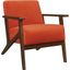 August Orange Accent Chair