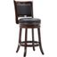 Augusta 24 Inch Swivel Counter Stool In Cappuccino