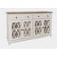 Aurora Hills Country Wire-Brushed 4 Door Accent Chest In White