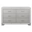 Aveline Dresser In Metallic And Silver