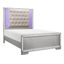 Aveline Silver Queen Panel Bed