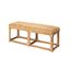 Avery Bench In Natural Rattan