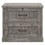 Avondale Lateral File with Locking Legal and Letter File Drawer In Weathered Gray