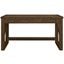 Avondale Rustic Writing Office Desk In Brown