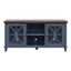 Bailey 60 Inch Entertainment Stand TV Console In Rich Denim Blue