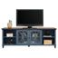 Bailey 80 Inch Entertainment Stand TV Console In Rich Denim Blue