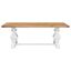 Balustrade Dining Table In White