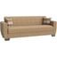 Barato Upholstered Convertible Sofabed with Storage In Brown BAR-FBN-SB