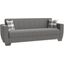 Barato Upholstered Convertible Sofabed with Storage In Gray