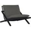 Bari Lounge Chair In Charcoal And Gracebay Grey