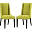 Baron Dining Chair Fabric Set of 2 In Wheatgrass