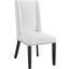 Baron White Fabric Dining Chair