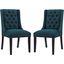 Baronet Azure Dining Chair Fabric Set of 2