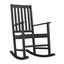 Barstow Dark Slate Grey Rocking Chair