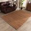 Baxton Studio Michigan Modern and Contemporary Rust Handwoven Blend Area Rug