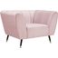 Beaumont Pink Velvet Chair
