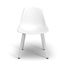 Bella Dining Chair Set of 2 In White