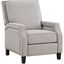 Berenson Push Back Reclining Chair In Beige