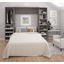 Cielo By Classic Bark Gray and White 98" Full Wall Bed Kit