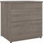 Bestar Logan 28W 2 Drawer Lateral File Cabinet In Silver Maple