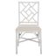 Bhumi Accent Chair with Cushion Set of 2 in White