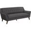 Binetti 79.1 Inch Sofa In Charcoal Pebble