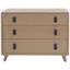 Blaize 3 Drawer Chest in Taupe