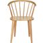 Blanchard Natural Curved Spindle Side Chair
