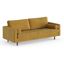 Bloomfield Velvet Sofa In Gold