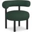 Bordeaux Green Boucle Fabric Accent Chair 495Green