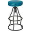 Bowie Stool In Peacock Blue