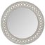 Braided Chain Mirror in Grey