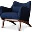 Brayden Blue Boucle Lounge Chair