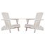 Breetel Adirondack Chair 2 Per Box Set of 2 in White