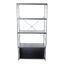 Brentwood Etagere Bookcase In Black