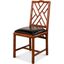 Brighton Brown Bamboo Side Chair Set Of 2