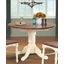 British Isles 42" Merlot Buttermilk Round Double Drop-Leaf Dining Table