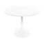 Bristol Round Dining Table In White