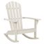 Brizio Adirondack Rocking Chair in White