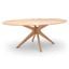 Brockton Oval Dining Table In Natural Oak