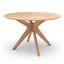 Brockton Round Dining Table In Natural Oak