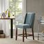 Brody Wing Counter Stool In Blue