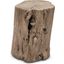 Brooks Solid Wood Stump In Sandblasted Grey