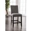 Brule Counter Height Side Chair Set of 2 In Gray